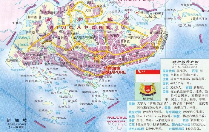 【新加坡旅游攻略】新加坡旅游地图