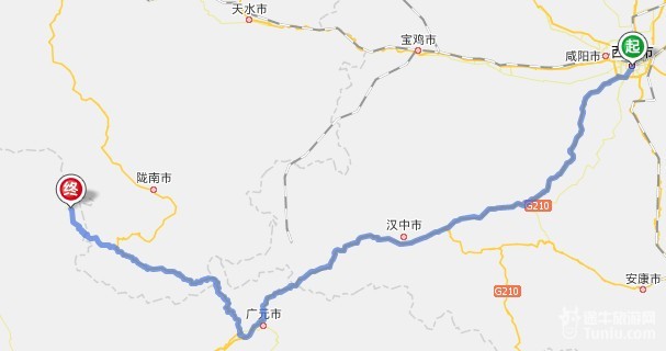 西安到九寨沟旅游路书