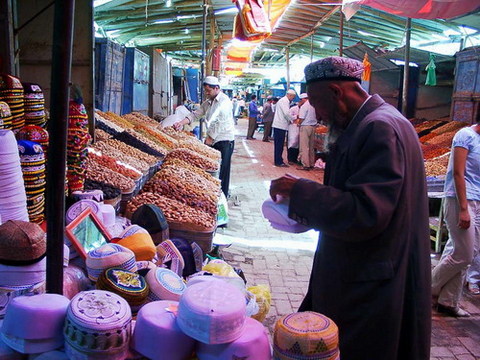 喀什大巴札图片