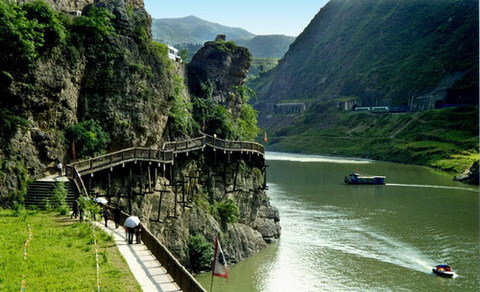 明月峡景区1 - 明月峡景区的照片\/广元\/四川