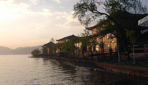 泸沽湖 泸沽湖 云南 丽江 泸沽湖