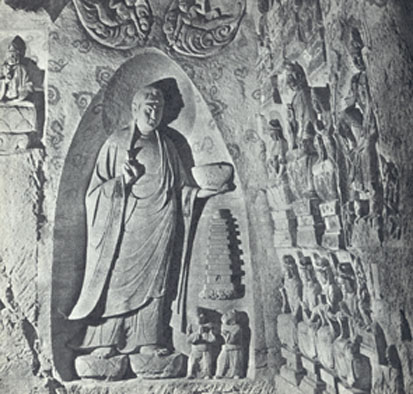 千佛寺石窟图片