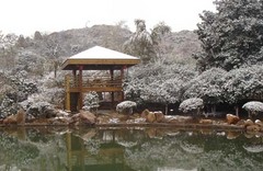 白马涧生态园龙池风景区图片