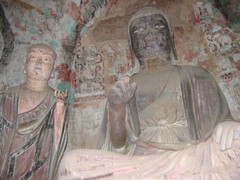 麦积山石窟图片