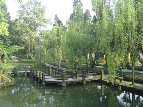 北温泉公园图片