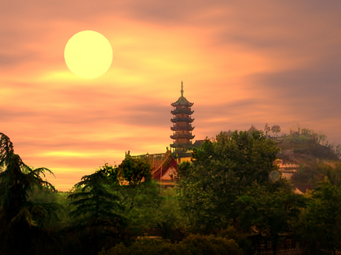 三山风景区图片