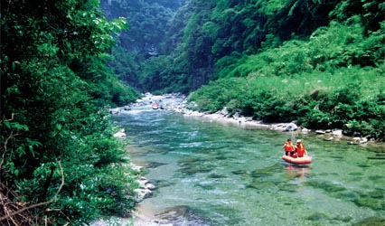 杉木河景区图片