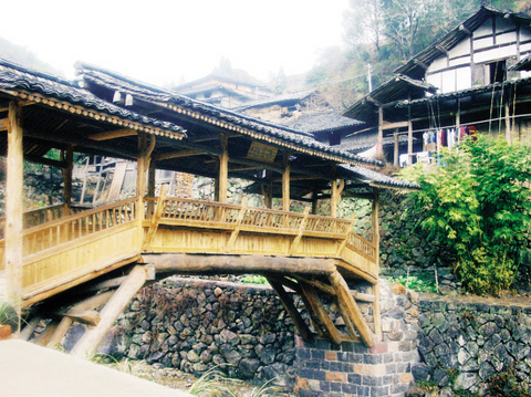林坑古村图片