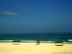 万柱海滩 