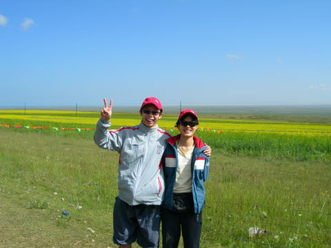 我和我的妻子 - 青海湖的照片\/西宁\/青海