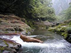 秋浦河古栈道漂流3