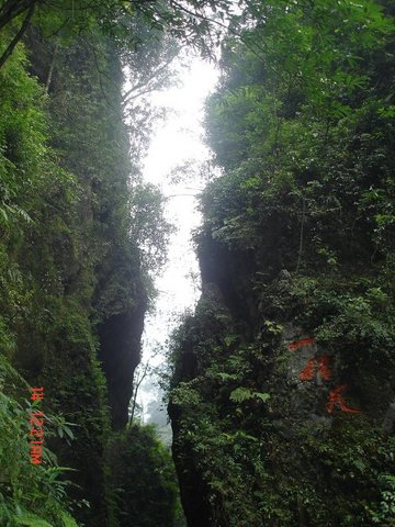 一线天图片