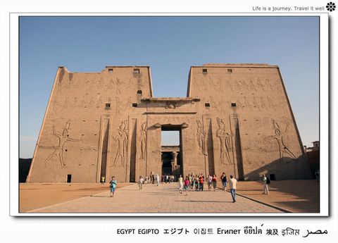 艾德福 - 爱德福神庙的照片\/埃及\/非洲
