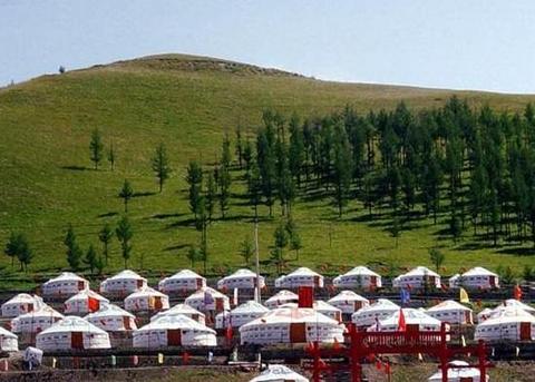 蒙古包旅游村图片