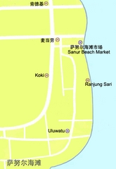 巴厘岛 巴厘岛 地图