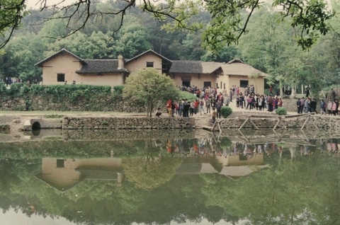 毛泽东故居图片