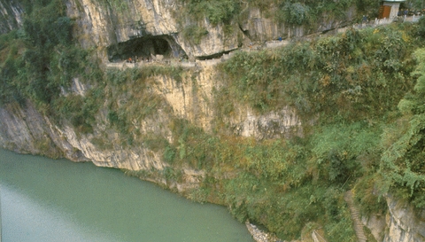 三游洞图片