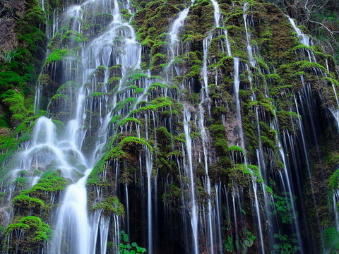 重渡沟自然风景区图片