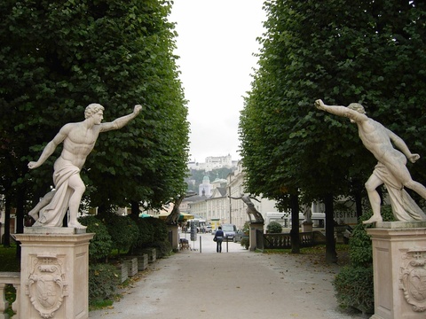 米拉贝尔花园2 - 米拉贝尔花园的照片\/奥地利\/欧