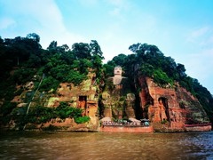 乐山大佛景区图片