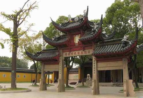 <em>西园寺</em>05入口 - 西园戒幢律寺的<em>照片</em>/苏州/江苏