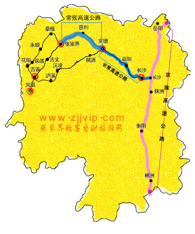 湖南省自驾车路线地图 - 徐行者的照片