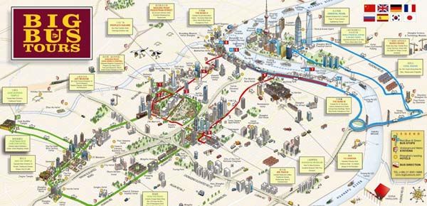 浦西绿色观光路线及站点
