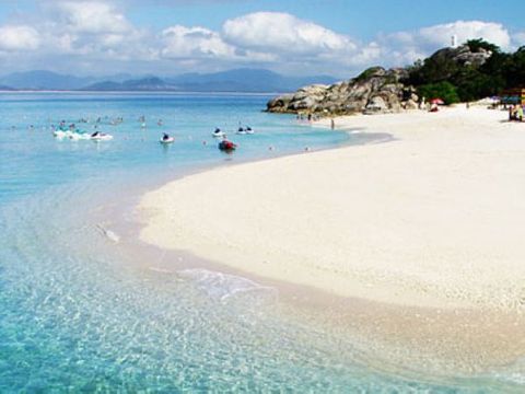 上海到(海南双飞5日游)游蜈支洲，住海景温泉酒店，感受非2