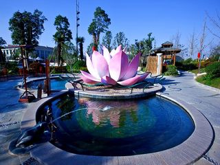 室外特色泡池