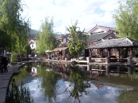 束河古镇图片