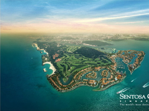 圣淘沙岛 - 圣淘沙的照片\/新加坡\/亚洲