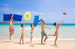杭州到(海南双飞5日游)平价半自助，连住4晚特色旅馆海景房