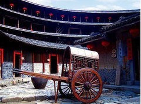 上海到(永定洪坑土楼群1日游)观民俗文化村，无购物（当地参