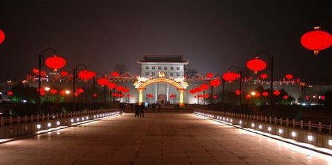 西安城墙图片