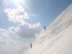 长白山西坡雪场