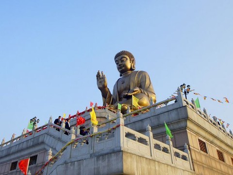烟台山景区图片