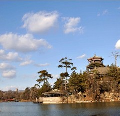 避暑山庄风景区图片