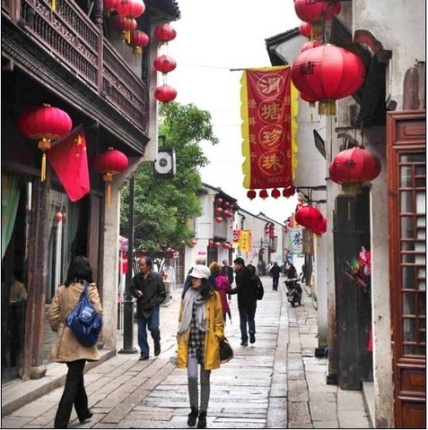 山塘街历史街区图片