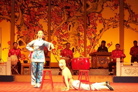 川剧表演5 - 成都川剧艺术陈列馆的照片\/成都\/四川 - 途牛旅游网