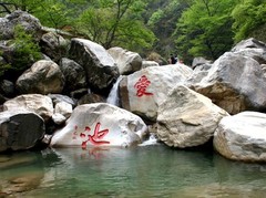 三叠泉漂流