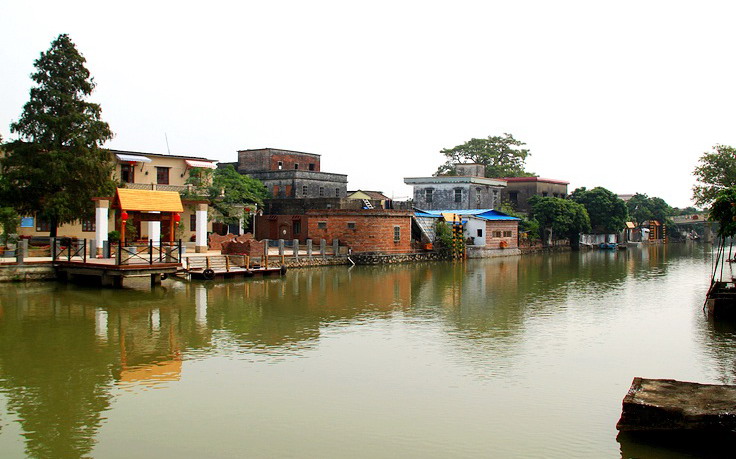 灯笼沙水乡
